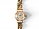 an image of a woman ' s wrist watch on a white background