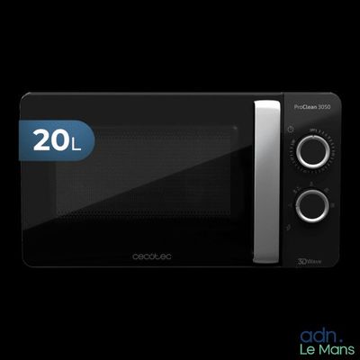 an image of a microwave oven with the door open