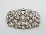 an antique diamond broochle