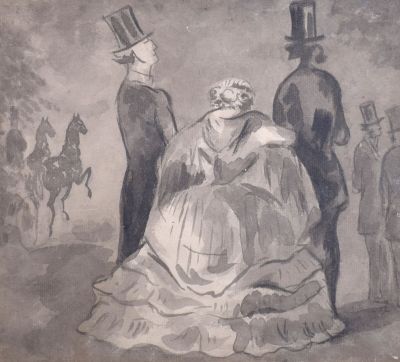 Constantin GUYS (1802-1892) attribué à