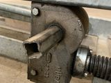 a close up of a machine that is on a table