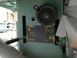 a close up of a machine that has a sign on it