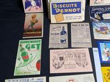 several different types of postcards are laid out on a table