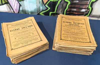 Lot de revue LA GUERRE MONDIAL 1914-1919 /137 Numéros + hors…