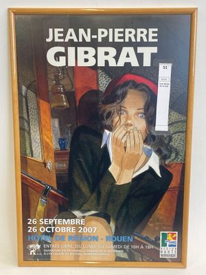 Le Vol du Corbeau Affiche de l'exposition de 2007 à… - Photo 1