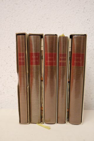 Lot de Pléiade : Album : sous emboitage. MALRAUX, MONTHERLANT, CH...