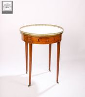 Table bouillotte en acajou (photo 4)