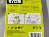 the packaging for the ryobi device is shown on the table