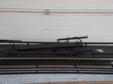 an image of a gun rack with a gun on it