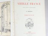 a book with a drawing of a building on it
