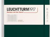 leuchturm notebook, large, dark green