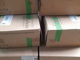several boxes stacked on top of each other on a table