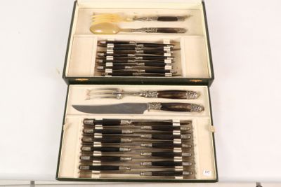 a box with a knife, fork and knife in it