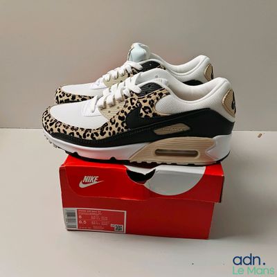 nike air max 90 animal print women ' s shoes size us 9 5