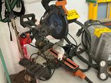 a table with a lot of tools on it