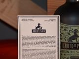 a bottle of wine that is sitting on a table