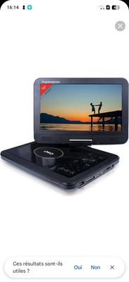 Combiné lecteur DVD Thomson THP370 fonctionnelle avec ces ac…