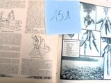 un livre ouvert avec le dessin d'un homme et d'une femme
