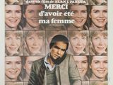 Affiche française du film « Merci d'avoir ma femme »