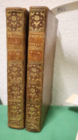 POTHIER: Traité de la procédure civile. Orléans, Montaut, 1774, 2...