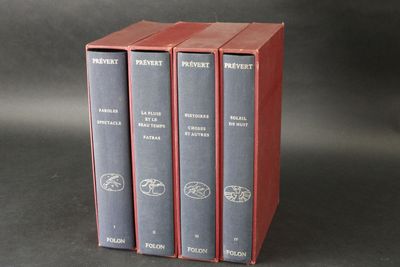 PREVERT, Jacques - Oeuvres, 4 vol. - Photo 1
