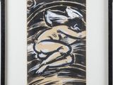 une image d'un dessin en noir et blanc d'une femme