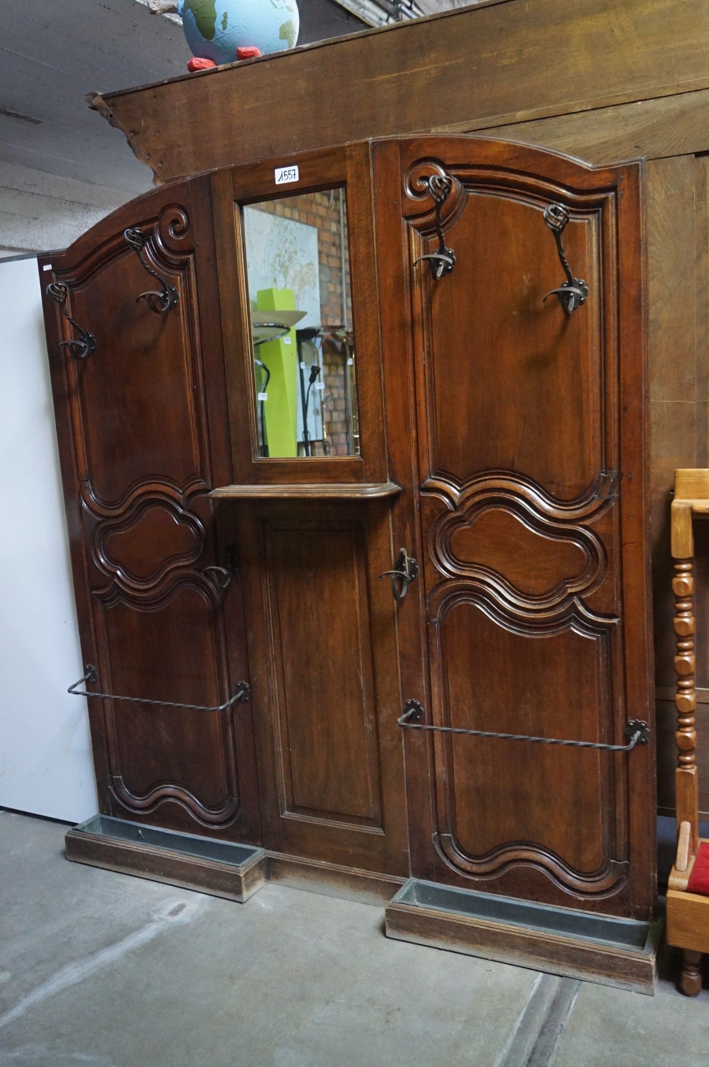 Porte-manteau français du XIXe siècle - H : 191 cm L : 167 c…