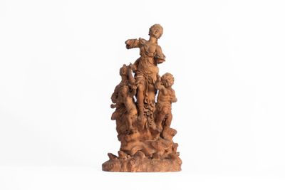 an image of a statue of a woman holding a child