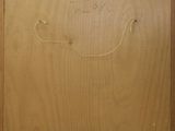 a picture of a drawing on the door of a building