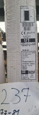 Lot de porte de douche pivotante Novellini, modèle Young 1B,…