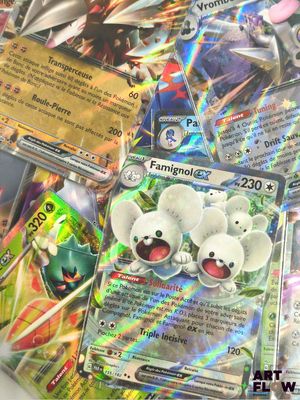 many different types of pokemon cards on the table