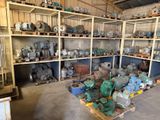 many different types of machinery in this room