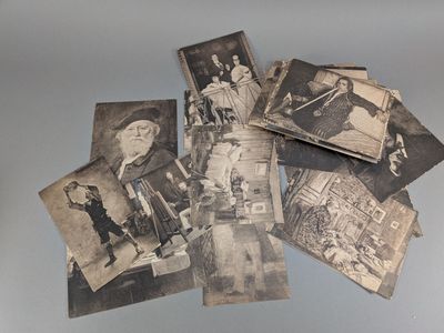 Cartes postales anciennes représentant des œuvres du Musée d…