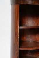Somno en placage d'acajou de forme cylindrique ouvrant par u… (photo 3)