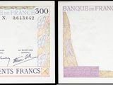 deux images différentes du visage d'une femme sur un billet de banque
