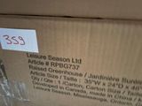 a cardboard box that has a label on it