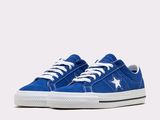 Baskets Converse One Star Sued, basses, bleues