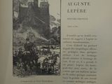a picture of a book with a picture of a castle on it