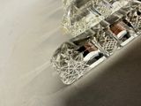 a glass object that is sitting on a table