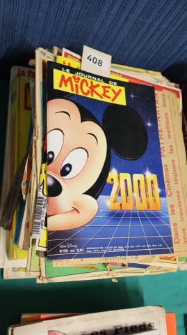 MICKEY: Le journal de Mickey album n°35/36. MICKEY: N° 1/3. La fa...