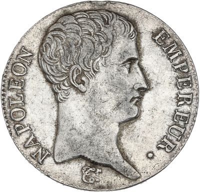 gros plan d'une pièce de monnaie sur laquelle figure un visage de femme