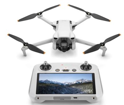 Drone Dji Mini 3 Fly More Combo avec radiocommande smart controller Gr - Photo 1