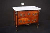 commode de maîtrise - vers 1900 - style Louis XV - plateau e…