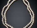 a single strand of cultured pearl necklace