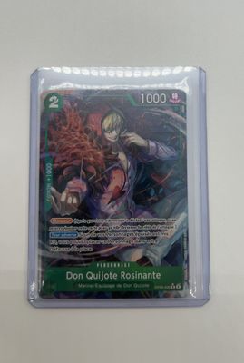 a close up of a card on a table with a white background