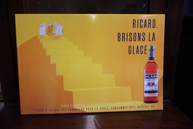 Tôle publicitaire RICARD