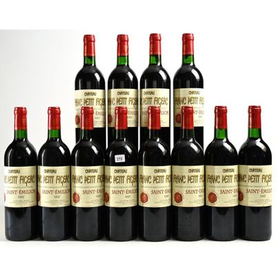 12 Btles Château FRANC PETIT FIGEAC, Saint-Emilion, 1997. - Photo 1