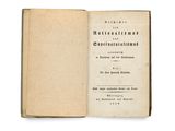un livre ouvert avec un titre en noir et blanc