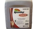 a close up of a container of roundup power 2 0