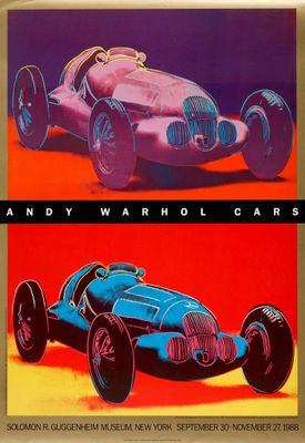 WARHOL Andy, 1928-1987 Andy Warhol cars